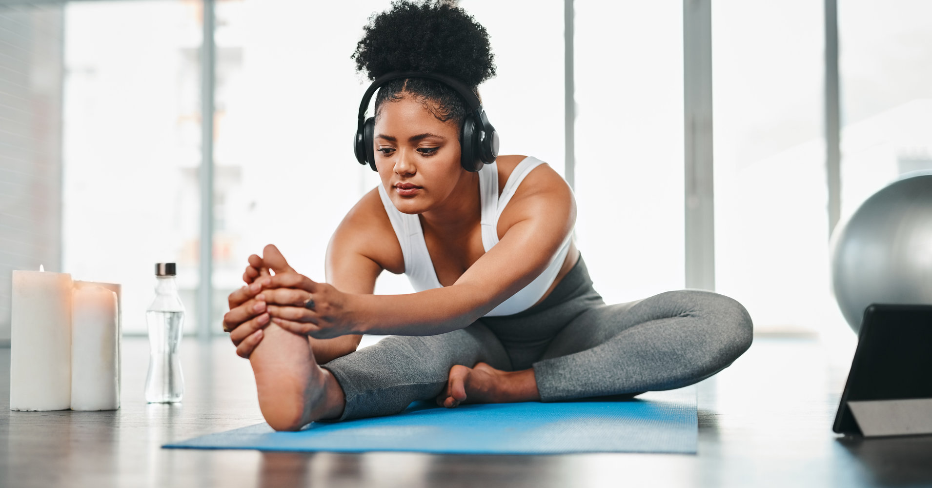 Black Girl Working Out
