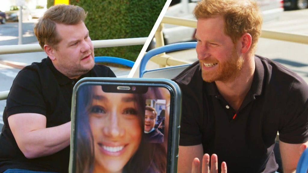 Prince Harry on James Corden Show