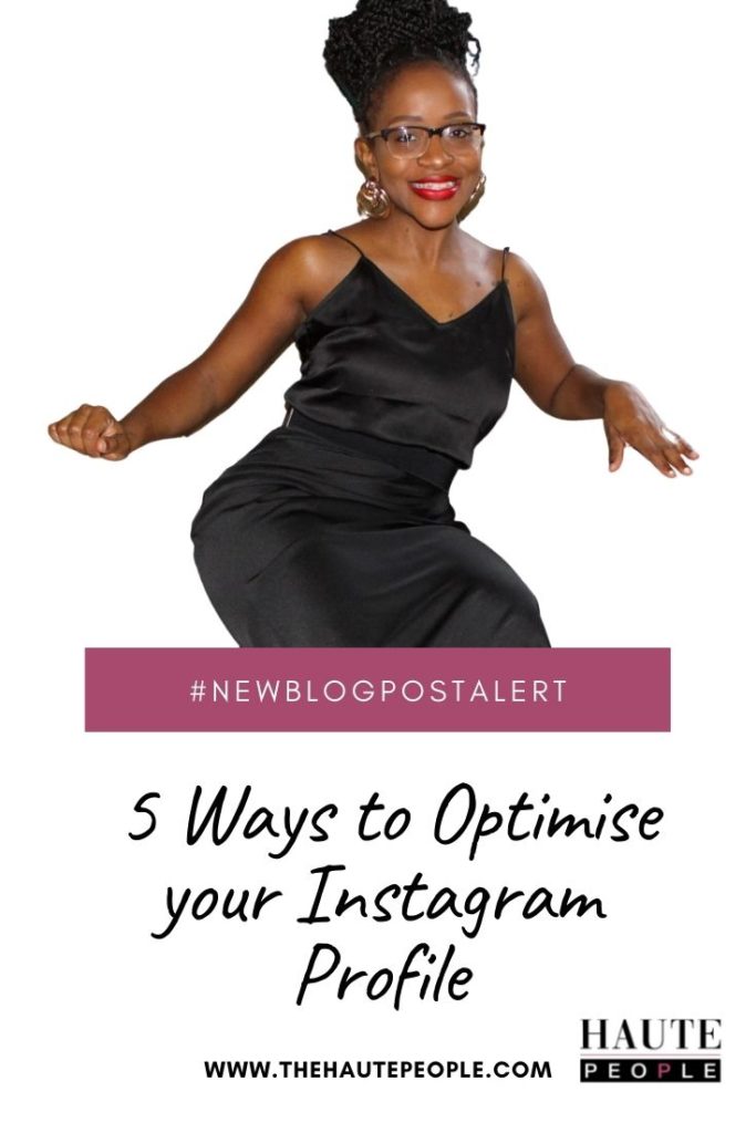 How to optimise your Instagram Profile