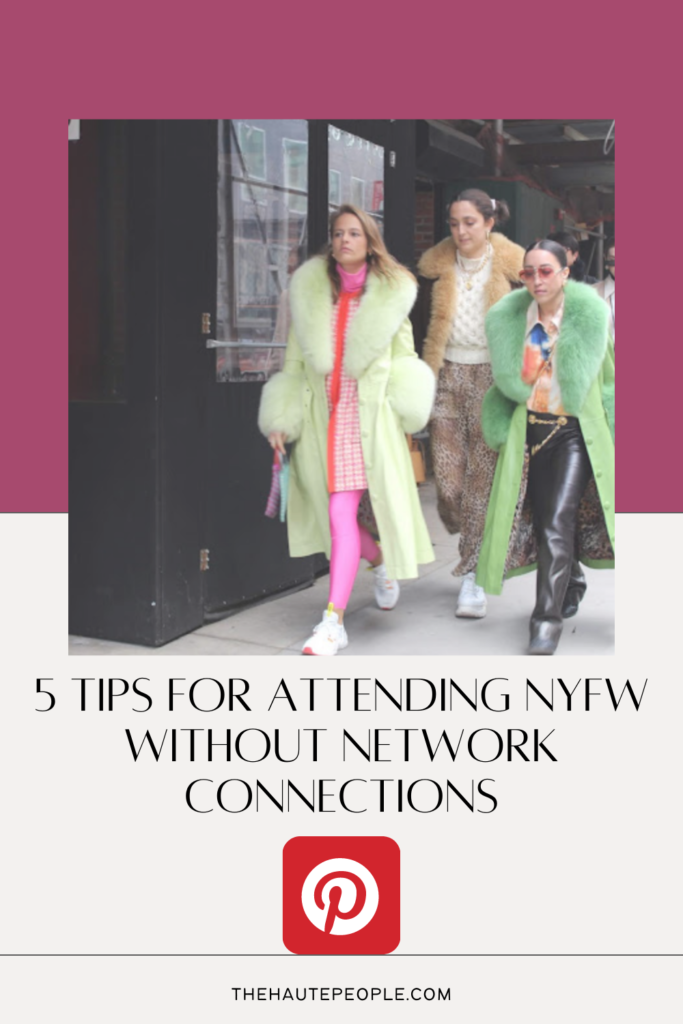 5 Tips For Attending NYFW Without Network Connections