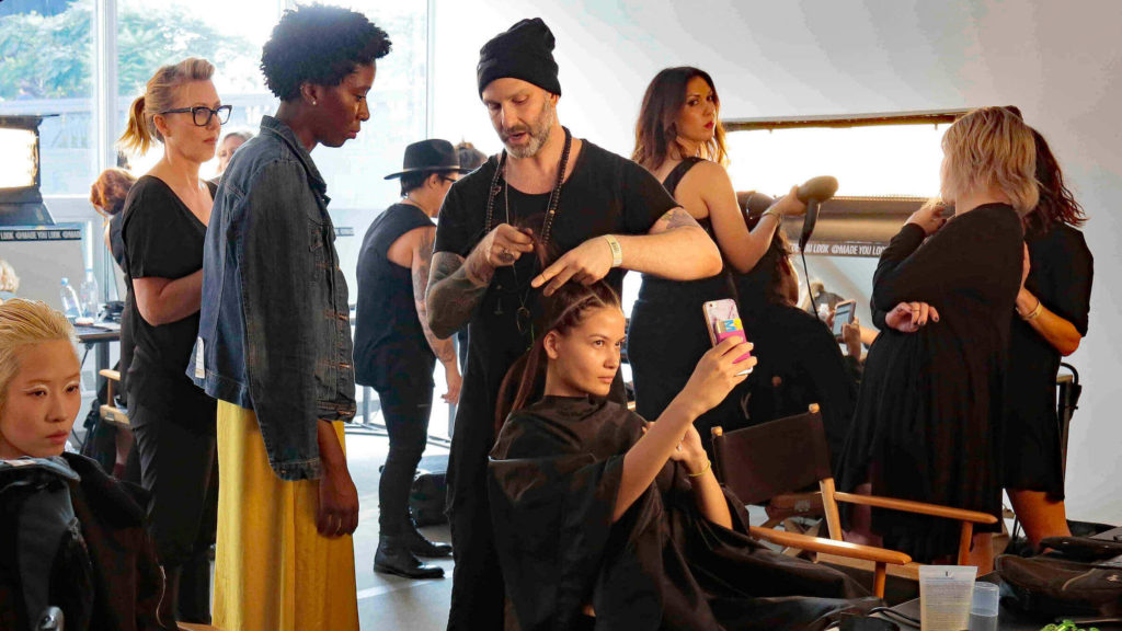 Stylists at New York Fashion Week