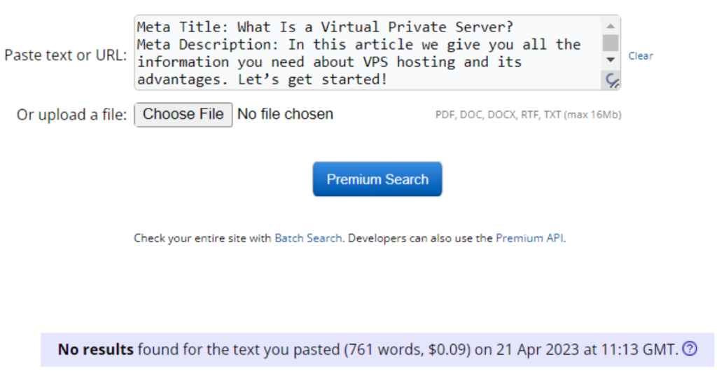 Private Virtual Server