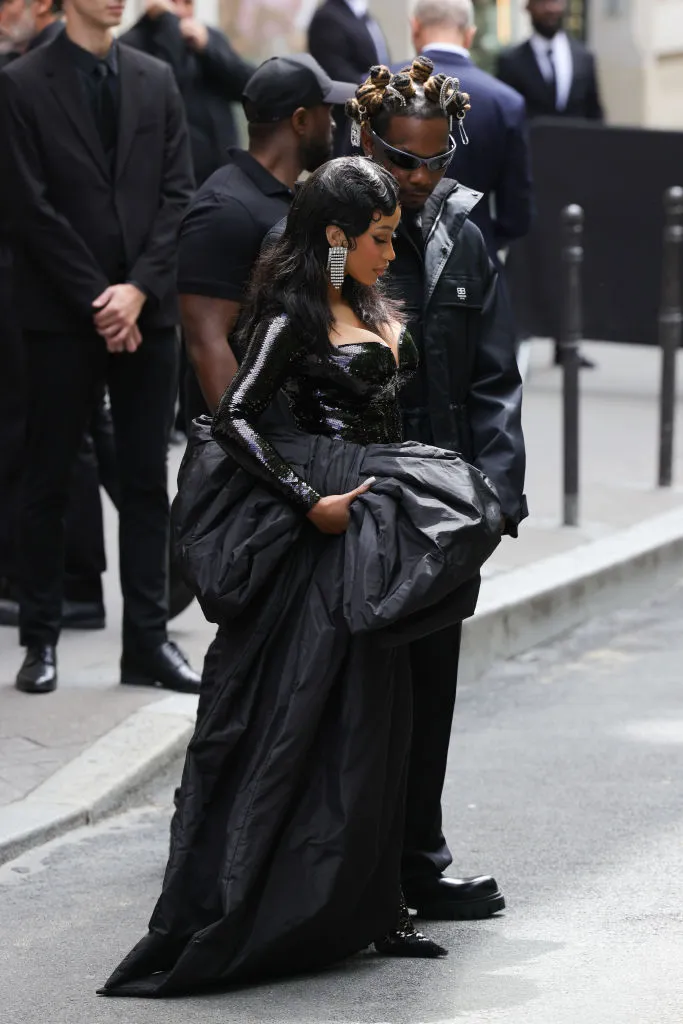 Cardi B Balenciaga Paris