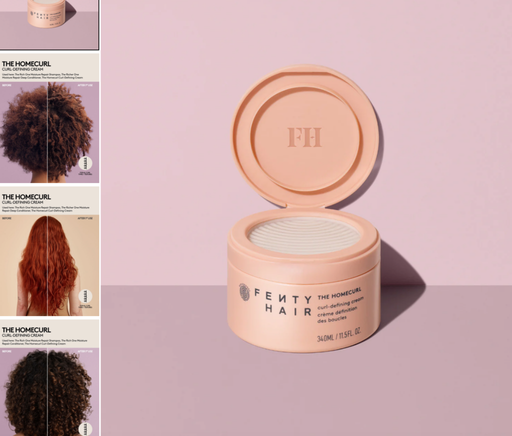 Rihanna Haircare Launch